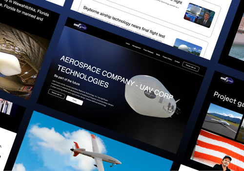 Pay Per Click Package Example: Website Development, SEO For UAV Corp