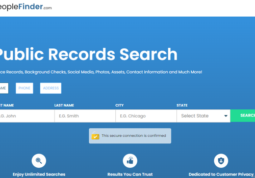 Web Development Package Example: Peoplefinders: Web Development