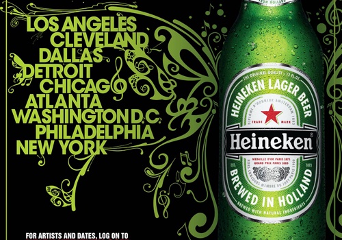 Branding Package Example: Project with Heineken