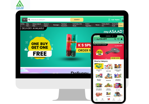 E-Commerce Development Package Example: Shopping, Delivery, Order pickup, Manager apps