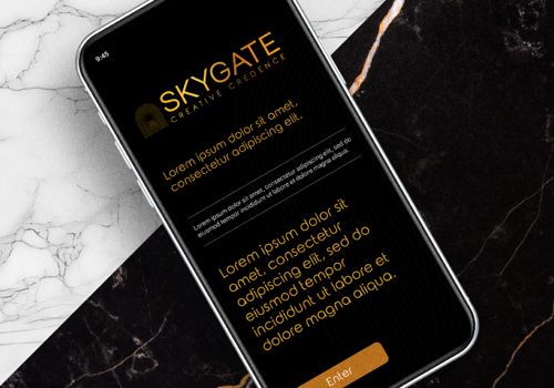 Web Design Package Example: Digital homeplace for Skygate Media