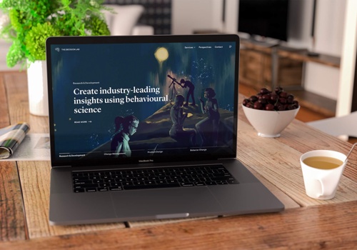 Web Development Package Example: The Decision Lab