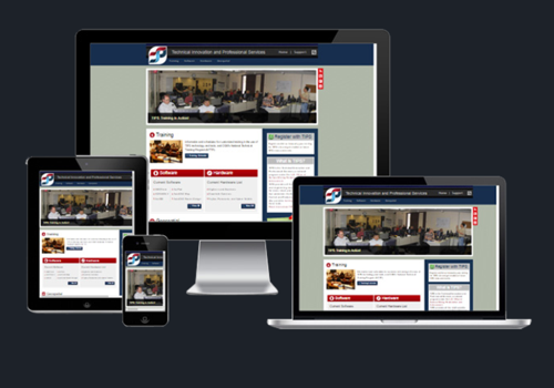 Web Design Package Example: DOI Technical Innovation & Professional Svc Portal