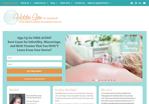 Web Design Package Example: WordPress website with Amazon Affiliates links