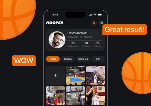 Web Design Package Example: UI/UX Design for the Sports App