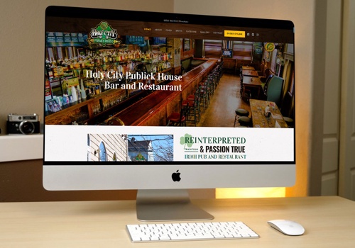 Search Engine Optimization Package Example: Holy City Publick House
