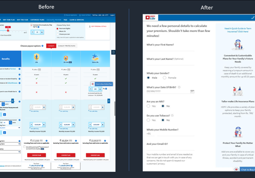 UX/UI Design Package Example: Making Insurance Uncomplicated & Jargon-Free