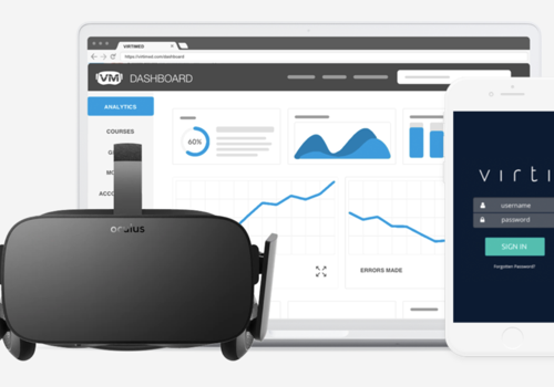 UX/UI Design Package Example: Healthcare VR