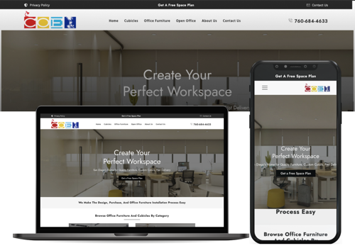 Web Development Package Example: COE Office