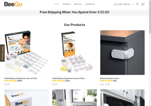 Web Design Package Example: Beego