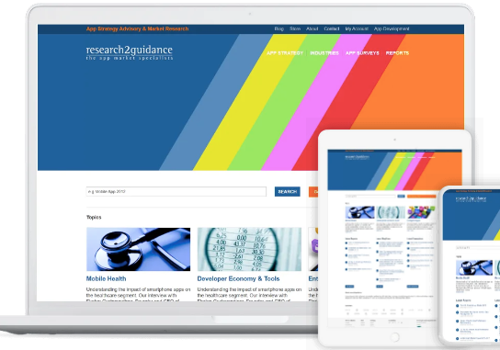 Web Development Package Example: WordPress Web Development for Research2guidance