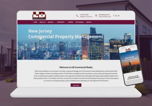 Web Design Package Example: Real Estate Client Website & SEO