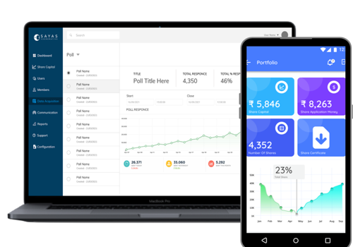 Custom Software Development Package Example: Sayas - Fintech Platform