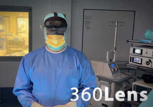 AR/VR Development Package Example: 360Lens