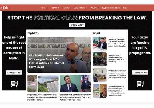 Web Design Package Example: Creative Digital Solutions for Lovin Malta