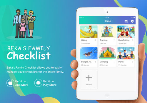 Mobile App Development Package Example: Travel Packing List Organizer App