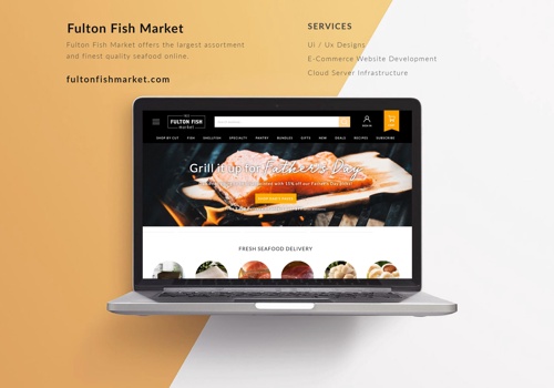 E-Commerce Development Package Example: Fulton Fish Market