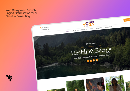 Web Development Package Example: Yoga Instructor Website