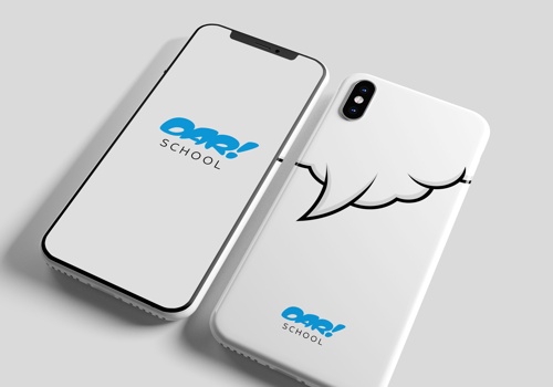 Branding Package Example: Dar School: Naming, Brand identity