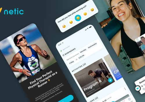 Custom Software Development Package Example: Netic - Healthtech for Physical Therapists