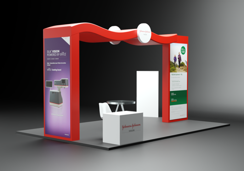 Advertising Package Example: J&J Event Stall Design