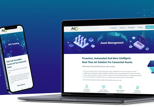 UX/UI Design Package Example: AIO SYSTEMS
