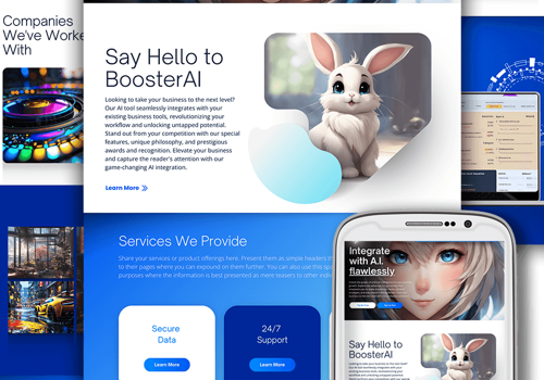 Content Marketing Package Example: BoosterAI