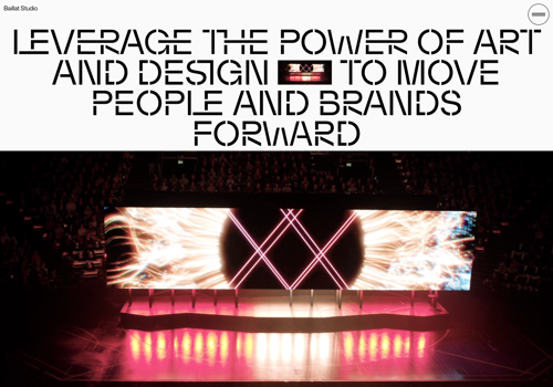 Digital Strategy Package Example: Baillat Studio Website and Portfolio