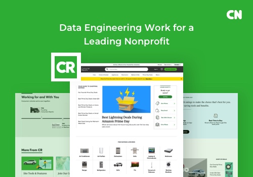 Web Development Package Example: Data Engineering Work for a Leading Nonprofit