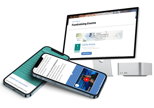 Web Design Package Example: Up to the Sky Website