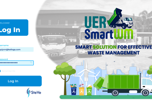 Web Development Package Example: Waste management web and mobile application