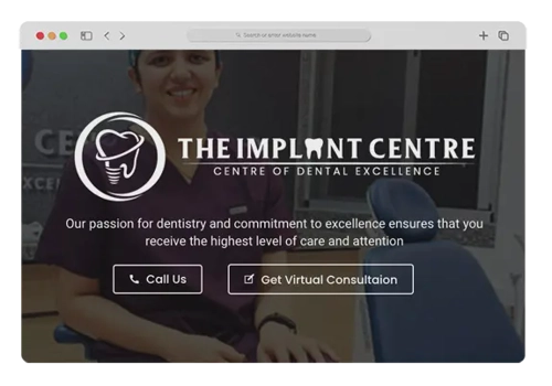 Search Engine Optimization Package Example: Dental Clinic