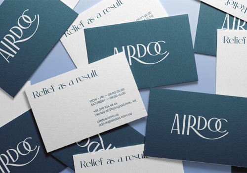 UX/UI Design Package Example: Airdoc – Branding, Naming, Identity, Design, UI/UX