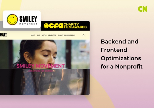 Web Development Package Example: Backend and Frontend Optimizations for a Nonprofit