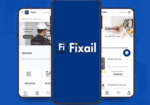 Mobile App Development Package Example: FIXAIL - HOME SERVICE APP DEVELOPMENT