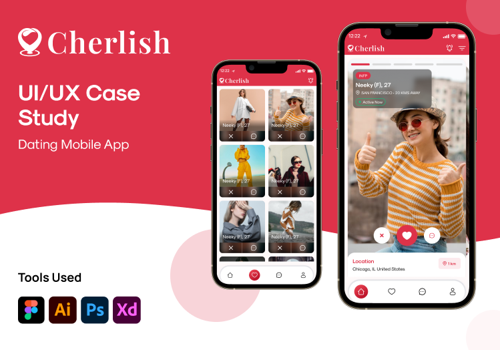 Mobile App Development Package Example: Dating App- Cherlish
