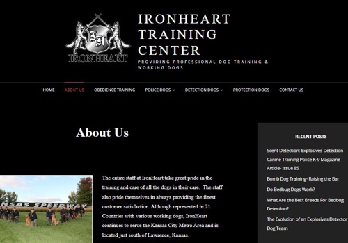 Branding Package Example: Iron Heart Dogs LLC