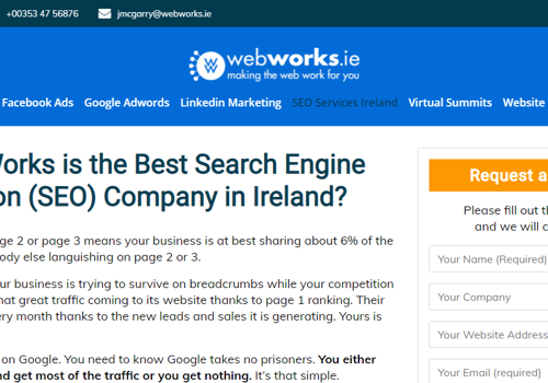 Pay Per Click Package Example: WebWorks