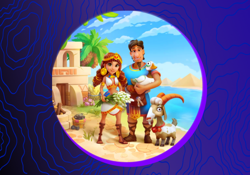 Video Production Package Example: Isometric Ad Creatives | Nile Valley | 8K