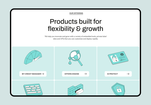 UX/UI Design Package Example: Array ~ Branding + Web Design