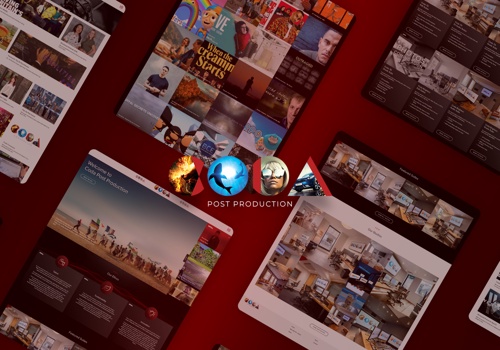 Web Design Package Example: Coda Post Production