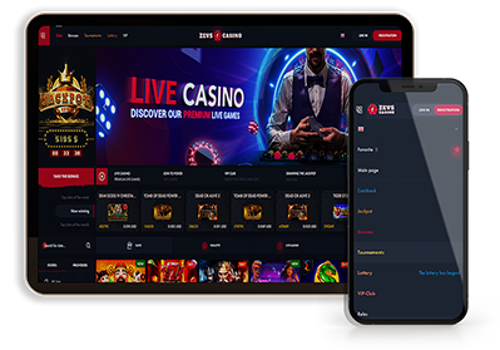 Mobile App Development Package Example: Online casino