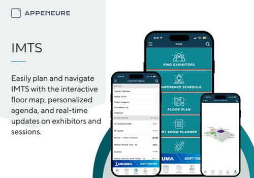 Mobile & App Marketing Package Example: IMTS - Smart Navigation & Networking