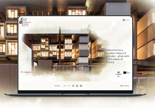 Web Design Package Example: The Museum Hotel Antakya