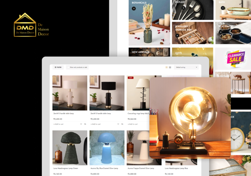 Web Development Package Example: Demaisondecor