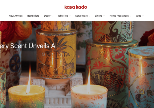 E-Commerce Development Package Example: Kasa Kado