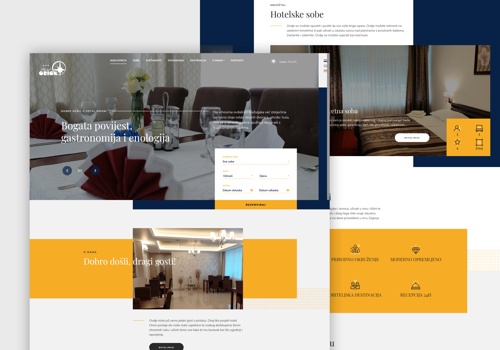 Web Design Package Example: Hotel Orion