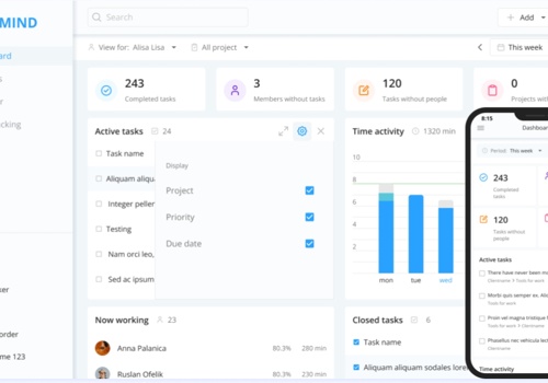 Web Design Package Example: Hotmind