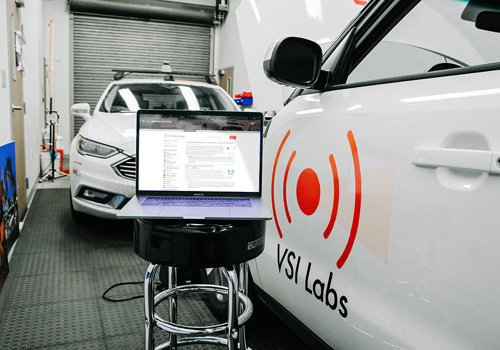 Web Development Package Example: IT partnership with an autonomous vehicle research