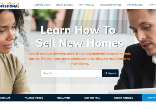Web Development Package Example: New Home Source Professional (ASP.Net)